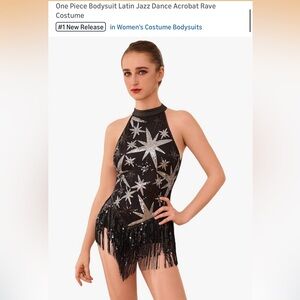 One piece dance costume